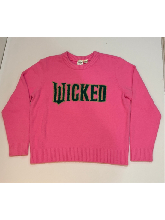 Mad Engine Sweaters - Wicked Pink Crewneck Sweater Women's M/M Universal Studios - b14